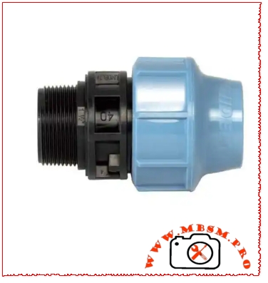 Raccord Crepine Bargataire Male 26